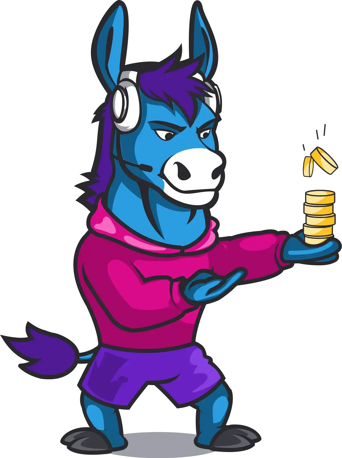 Catching Money Donkey